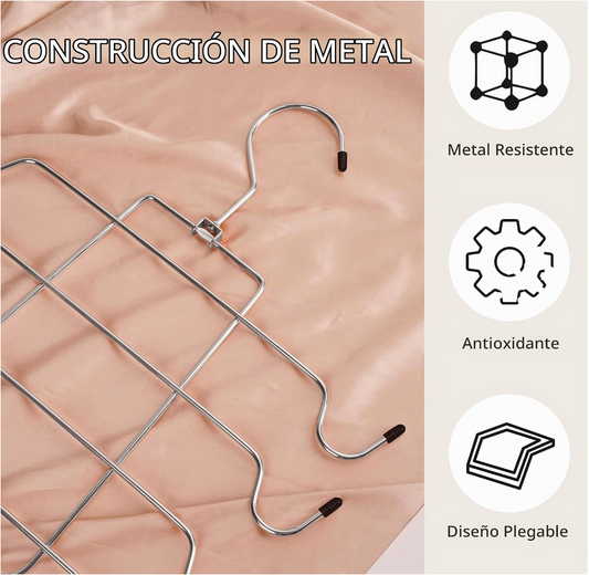 Ganchos para Camisas 8 Espacios