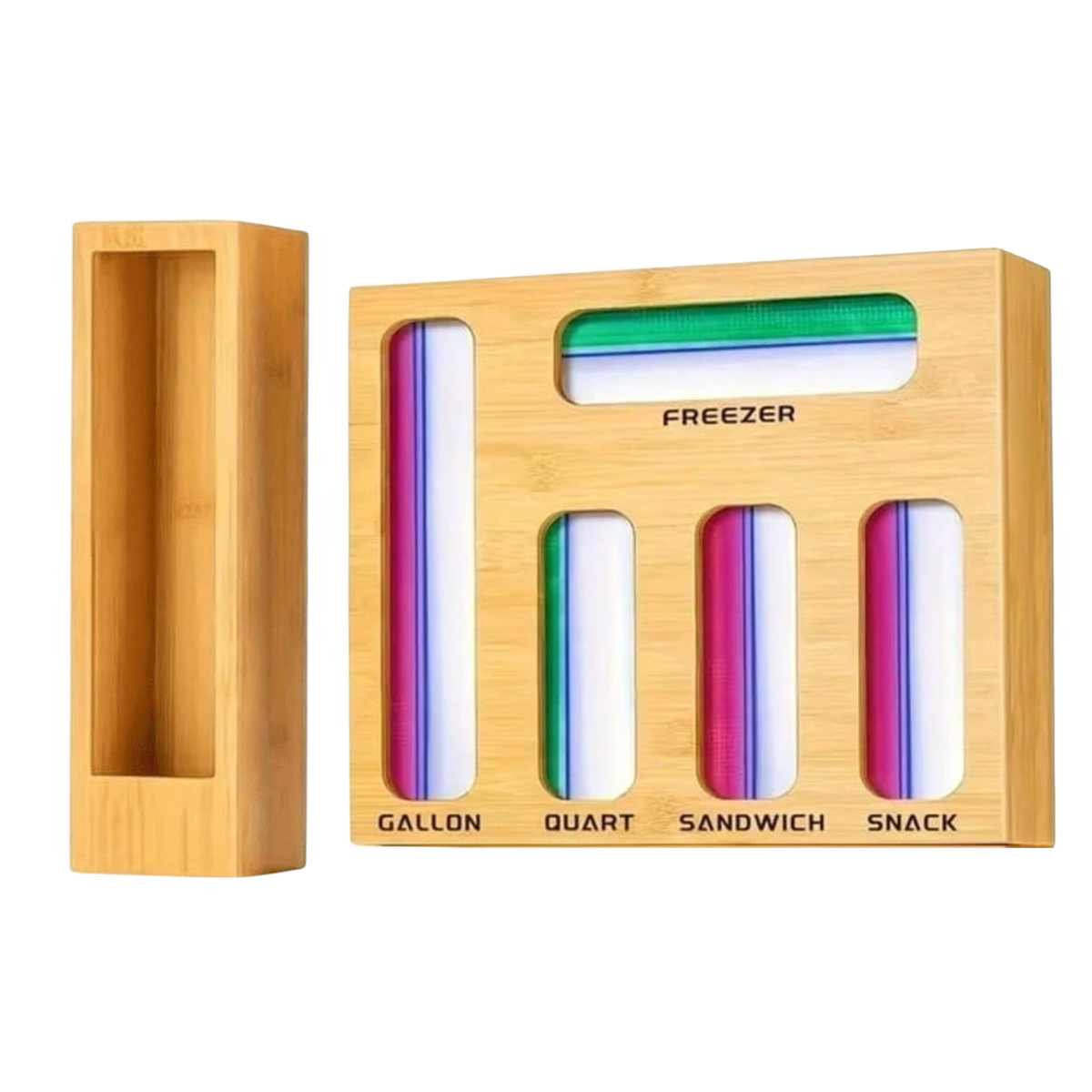Organizador de Bolsas Ziploc y Clicks de Bolsas