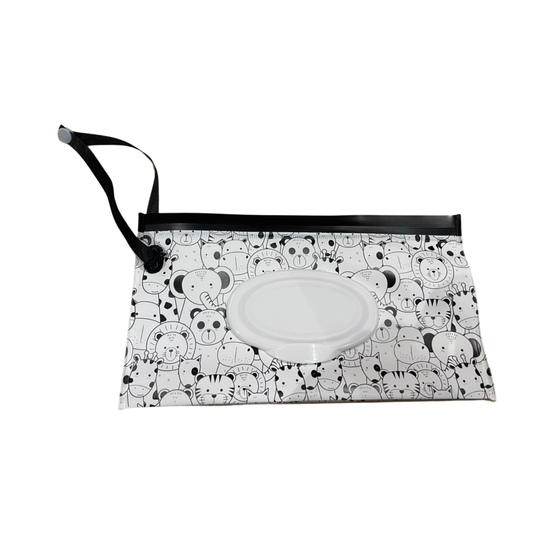 Estuche Porta Toallas Húmedas Estampado