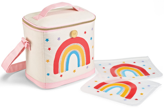 Bolso de Lonchera Arcoiris con 2 Bolsas Silicon (Fit+Fresh)