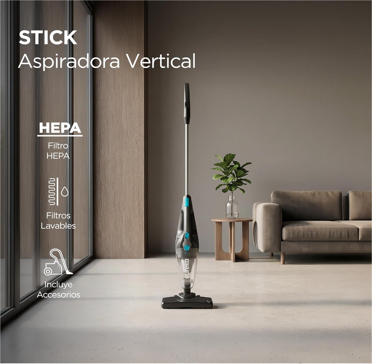 Aspiradora 3 en 1 (Eureka)