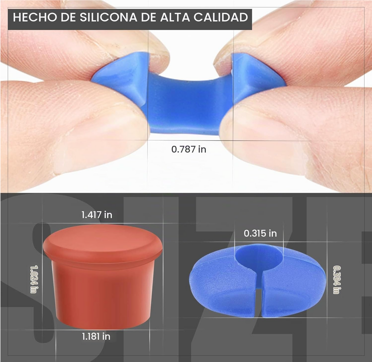 Marca Copas de Silicon