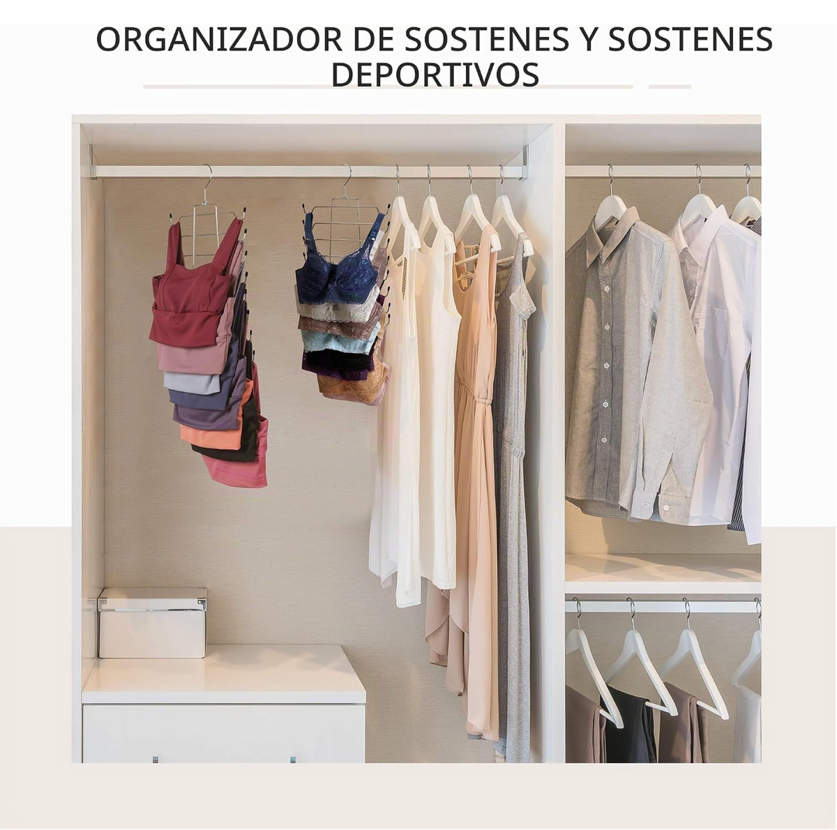 Ganchos para Camisas 8 Espacios