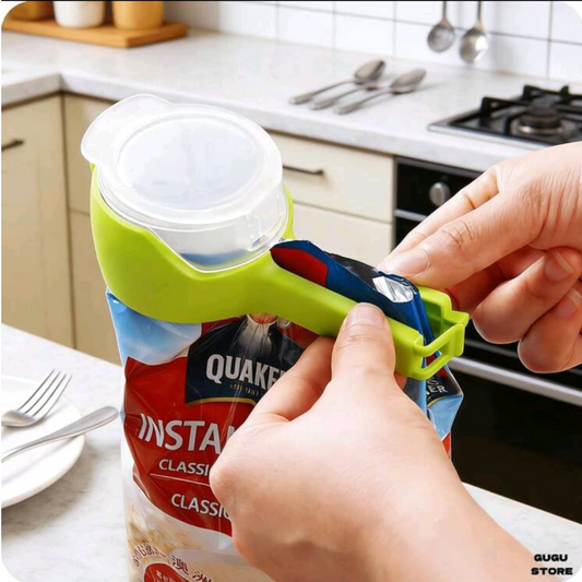 Clip de Bolsa con Boquilla Grande