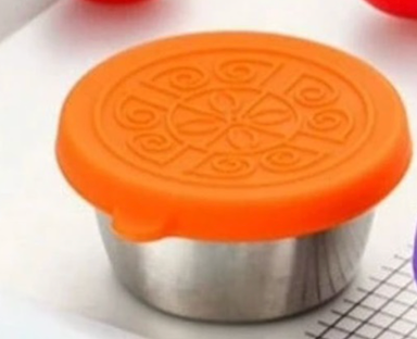 Contenedor de Acero Inoxidable para Salsas, Aderezos, Yogurt
