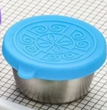Contenedor de Acero Inoxidable para Salsas, Aderezos, Yogurt