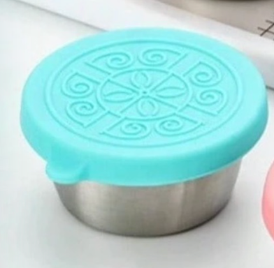 Contenedor de Acero Inoxidable para Salsas, Aderezos, Yogurt