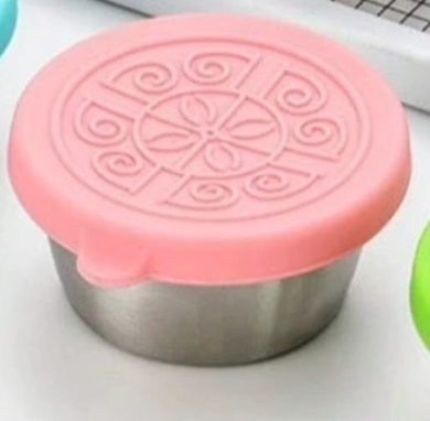 Contenedor de Acero Inoxidable para Salsas, Aderezos, Yogurt