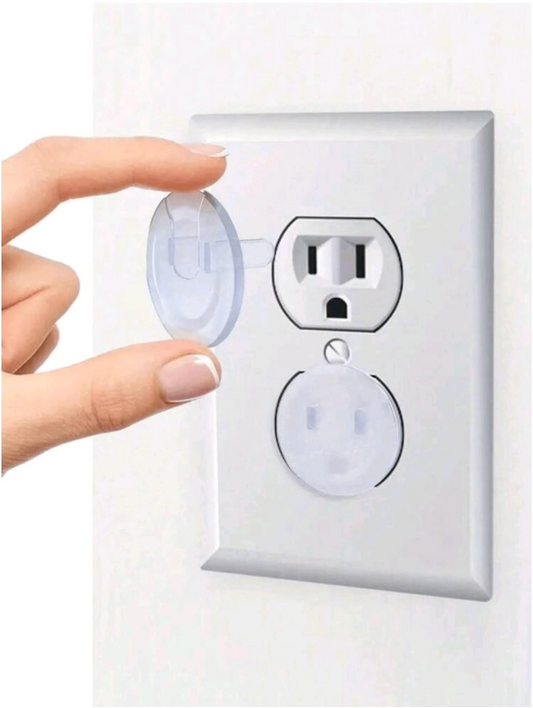 Protectores de Enchufe Transparentes (10pzas)