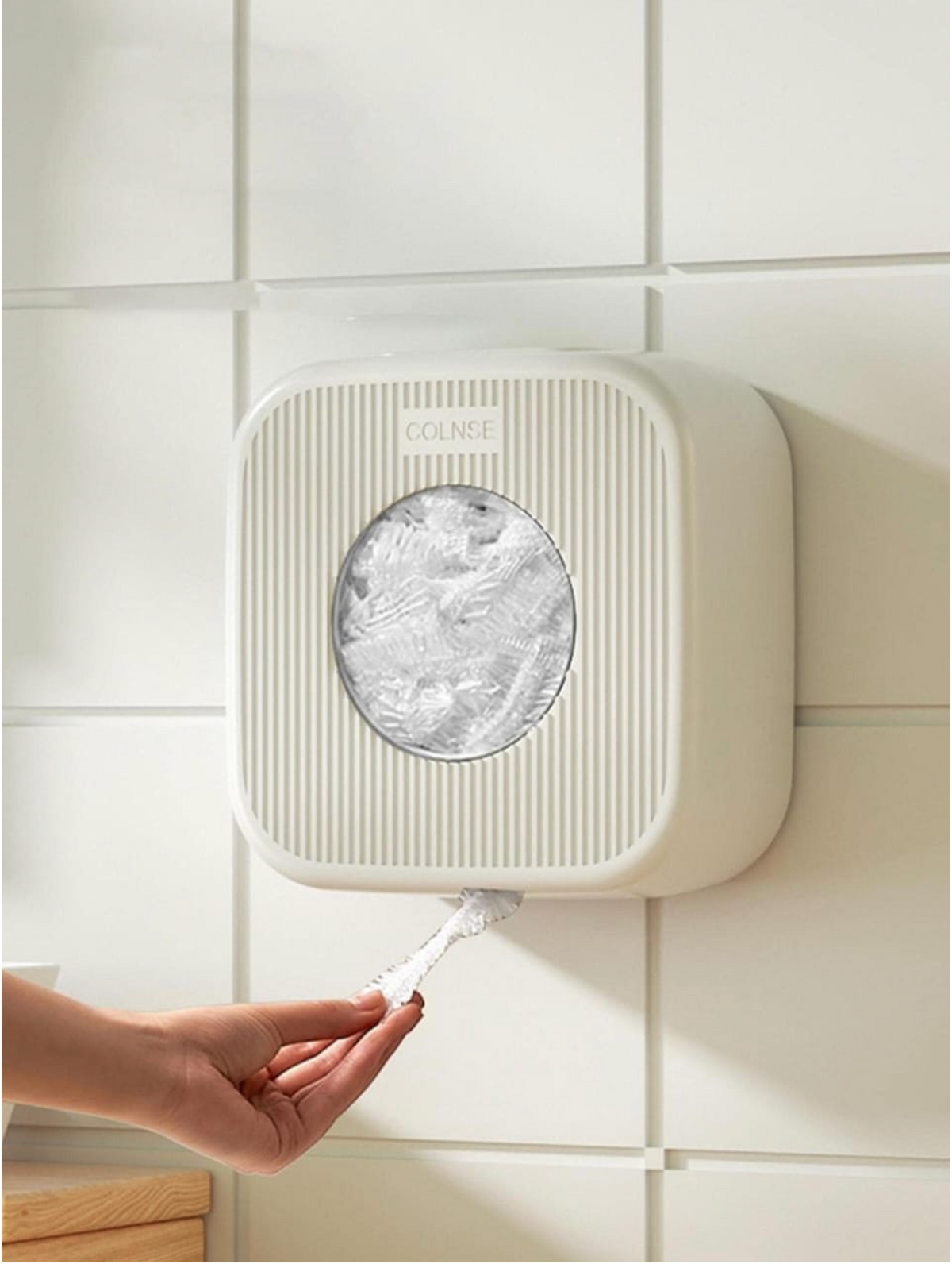 Organizador de Bolsas Blanco