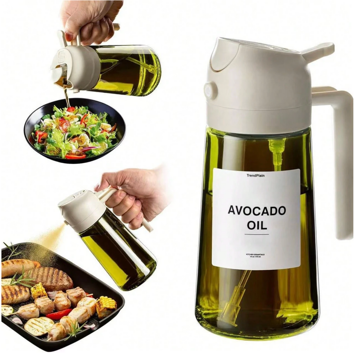 Frascos Aspersores de Aceite