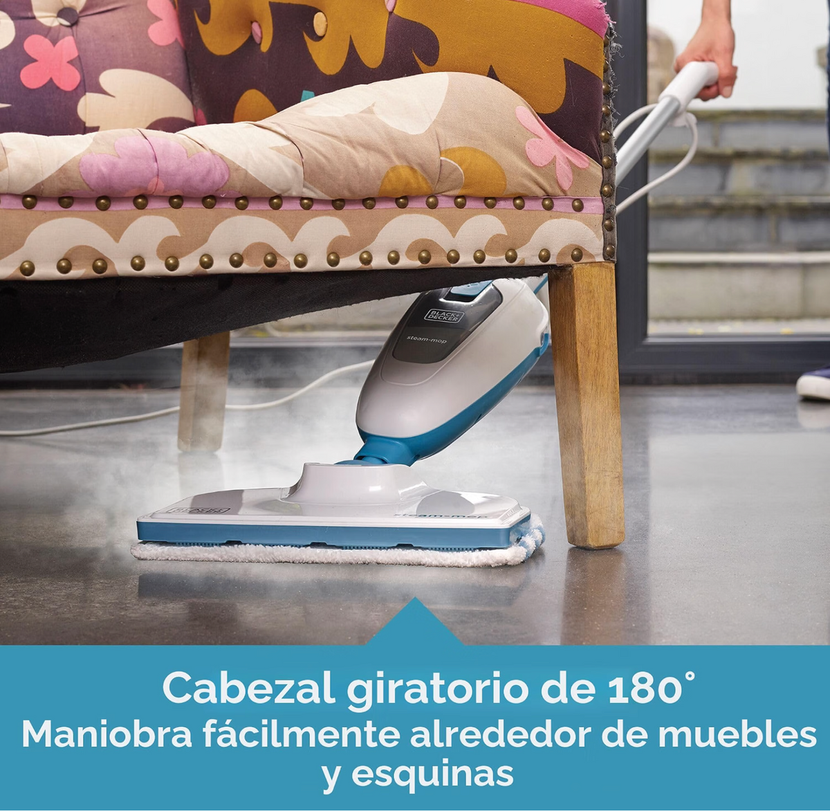 Trapeador a Vapor (Black+Decker)