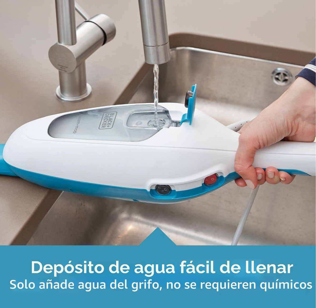 Trapeador a Vapor (Black+Decker)