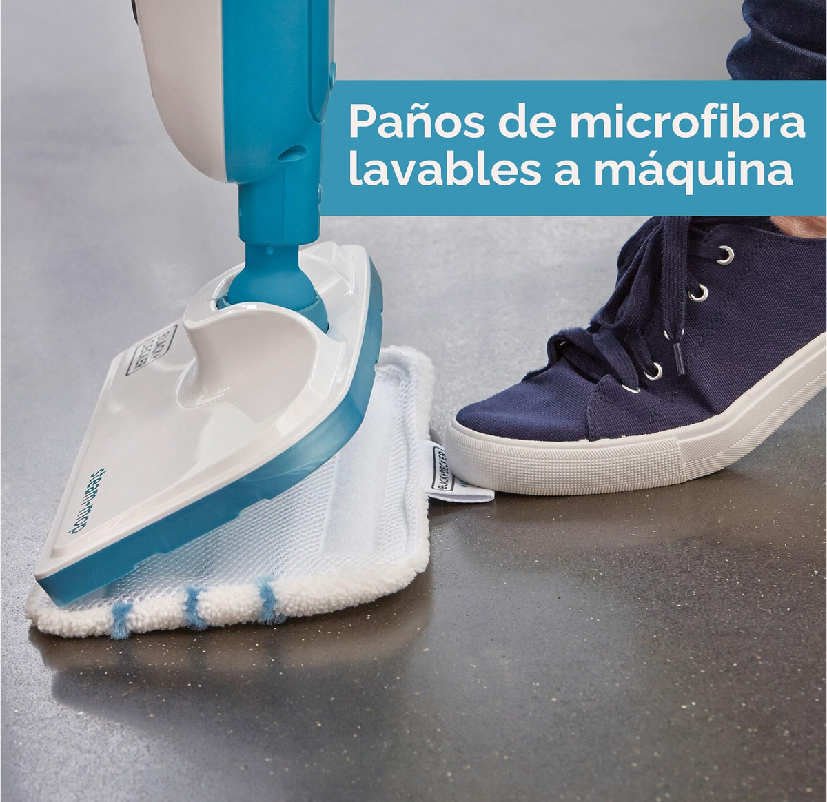Trapeador a Vapor (Black+Decker)