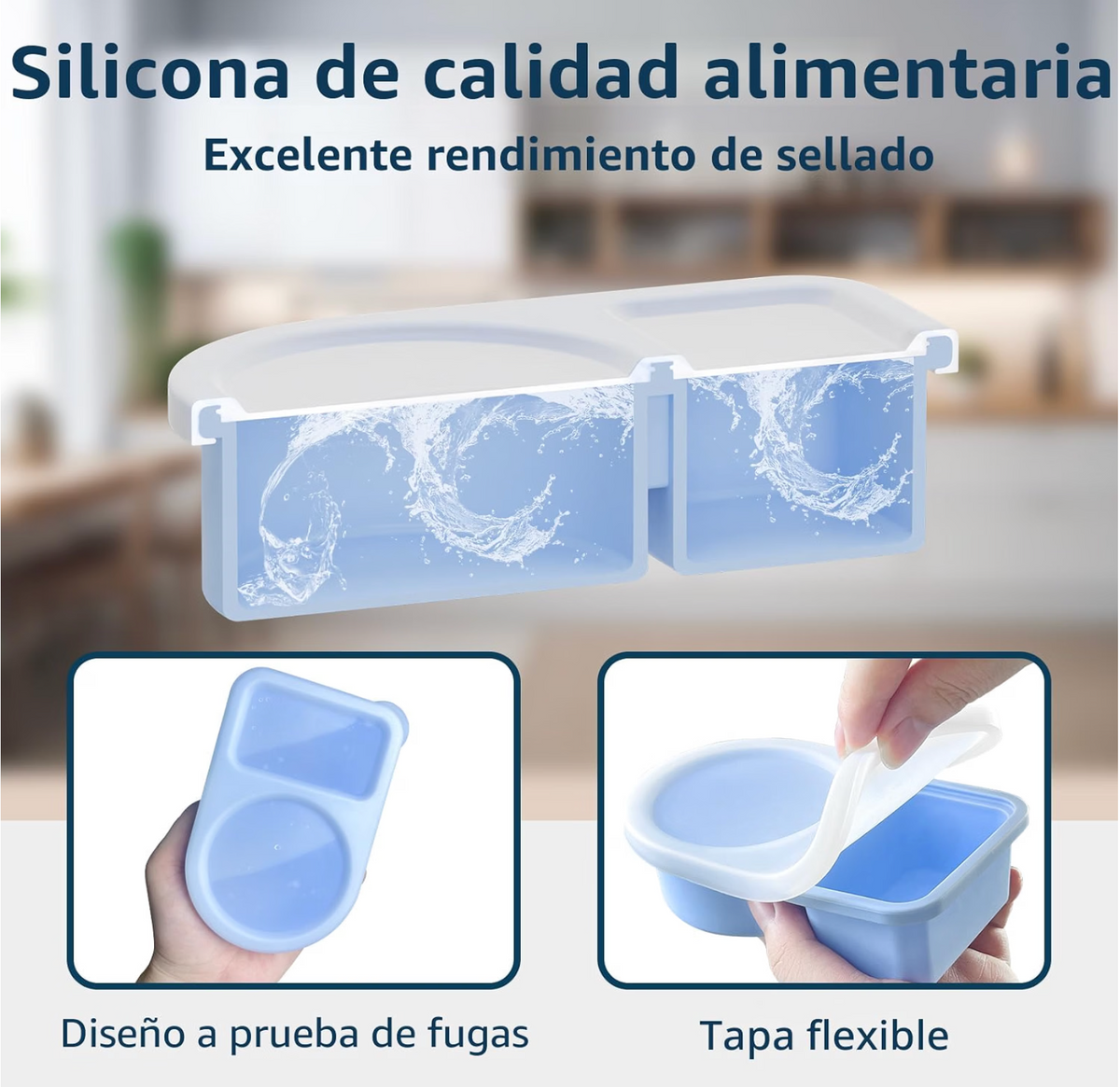 Envase de Silicona para Snacks (Coutnier)