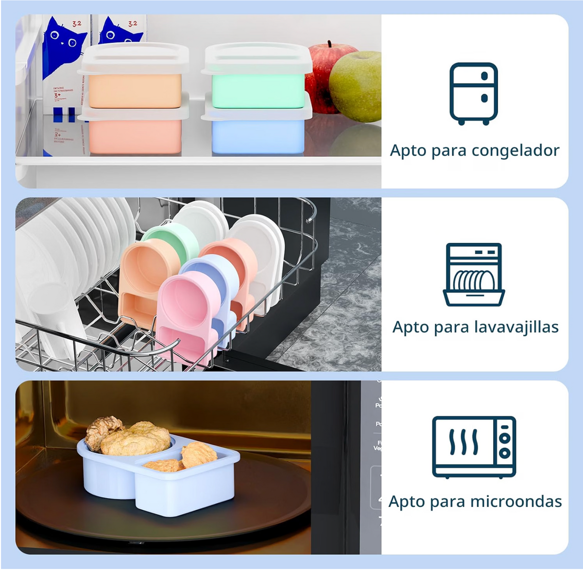 Envase de Silicona para Snacks (Coutnier)