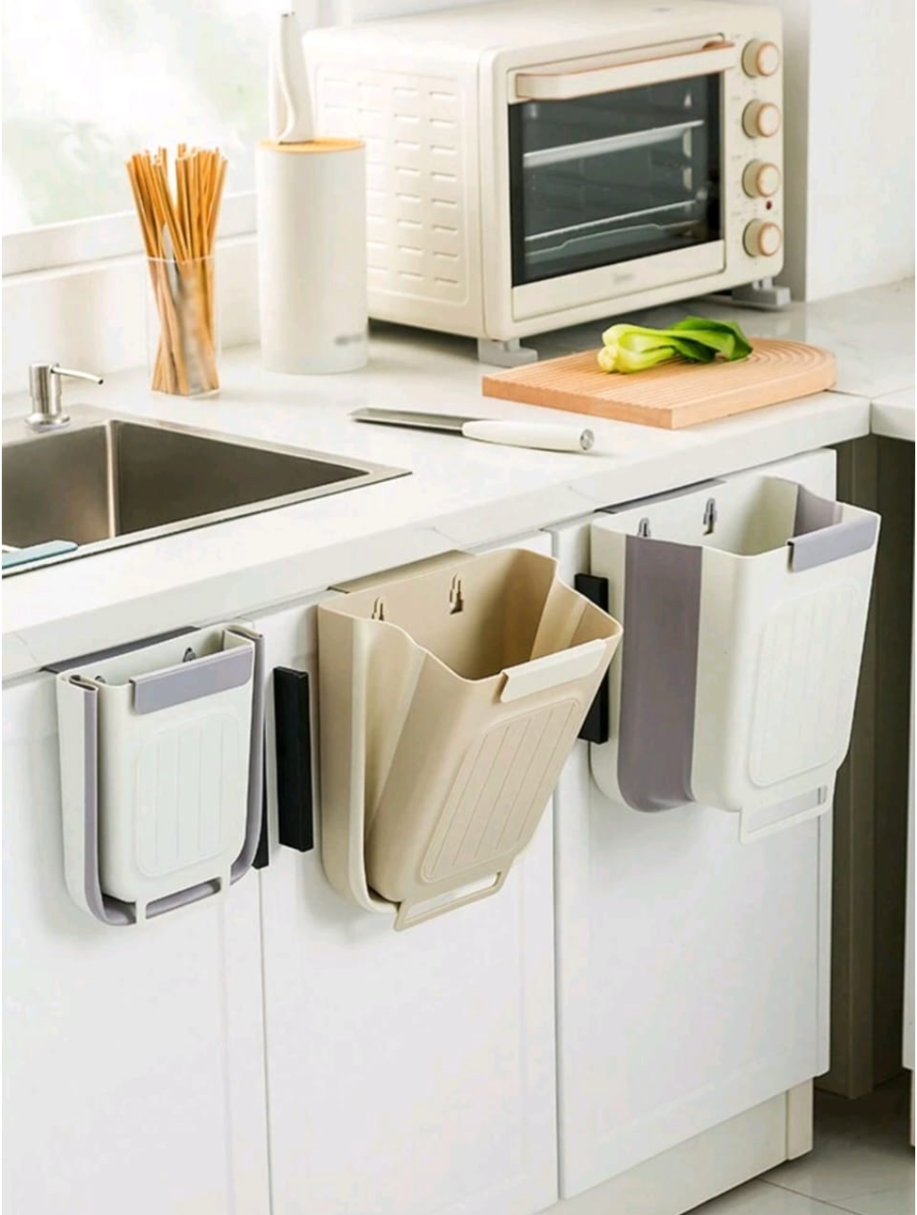 Cubo de Basura Colgante Plegable