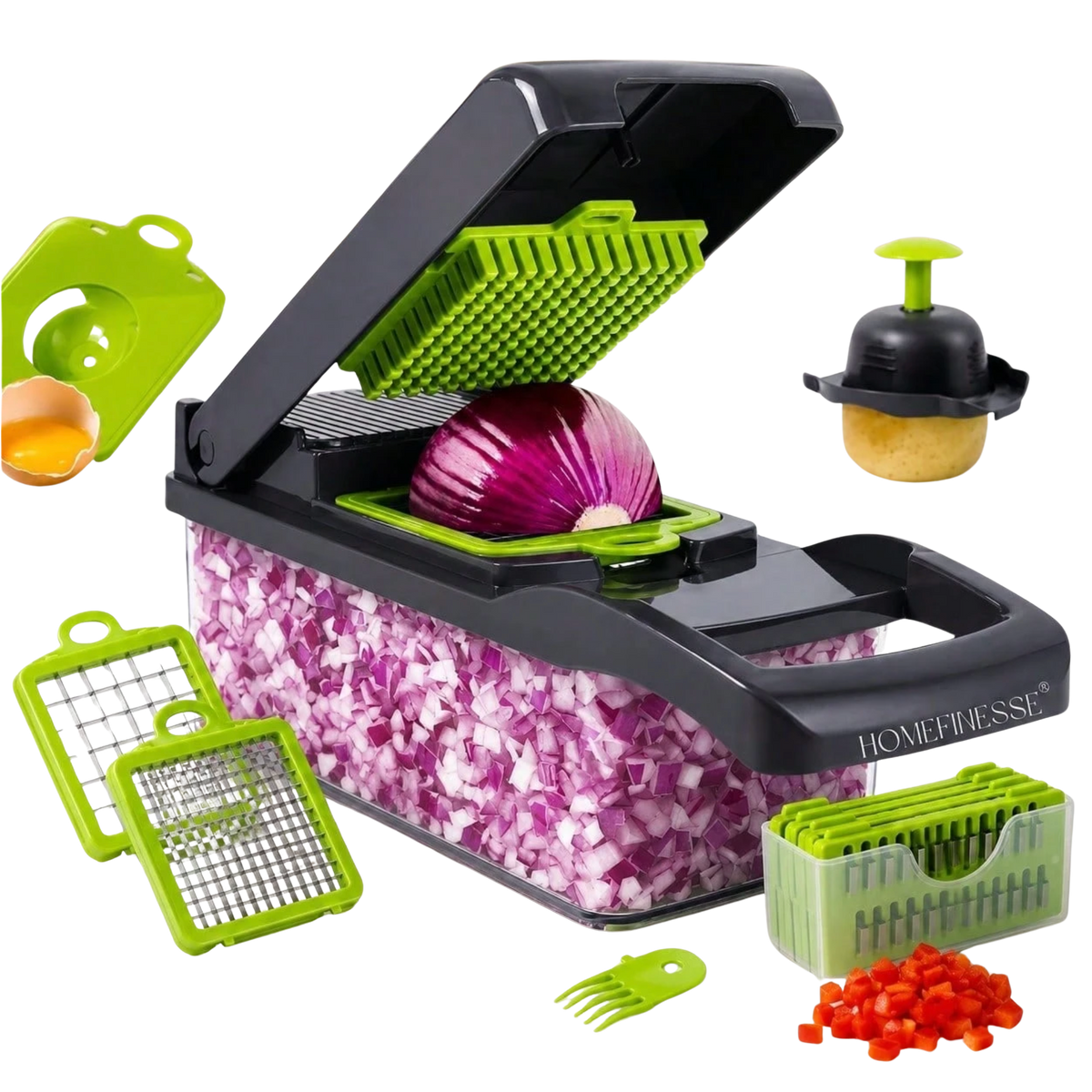 Cortador de Vegetales 16 Pzas