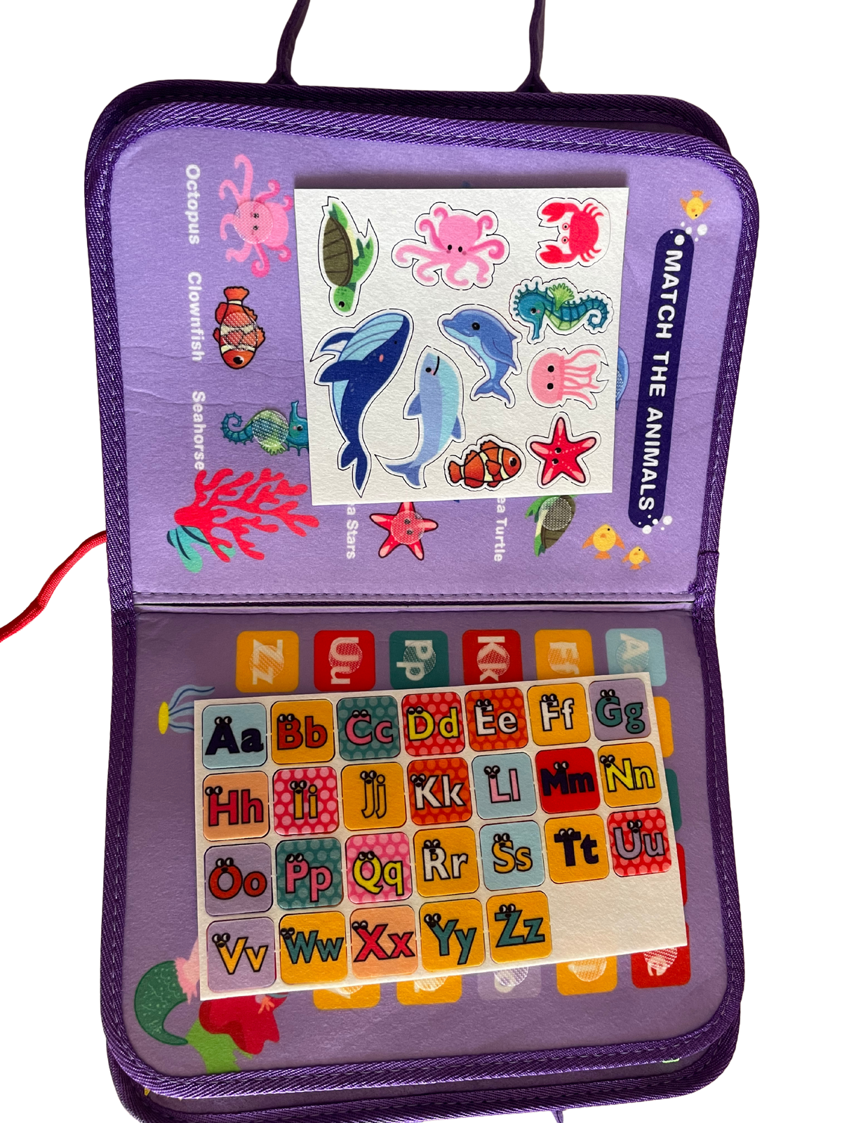 Libro Montessori Fieltro