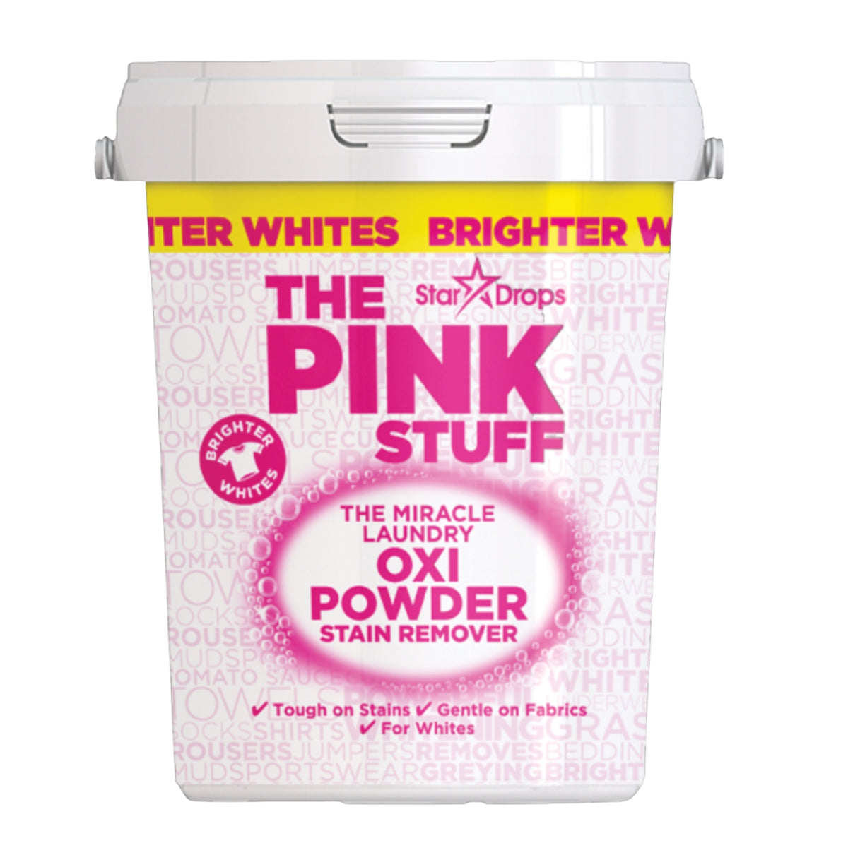 Quita manchas en polvo Oxi para Ropa Blanca (The Pink Stuff)