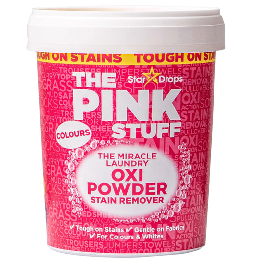 Quita Manchas en polvo Oxi para Ropa de Color (The Pink Stuff)