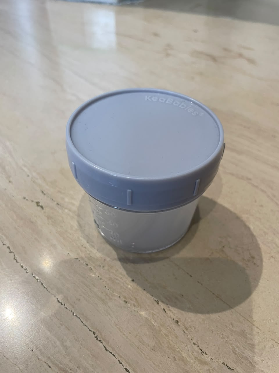 Recipientes de Vidrio para almacenar comida de bebés