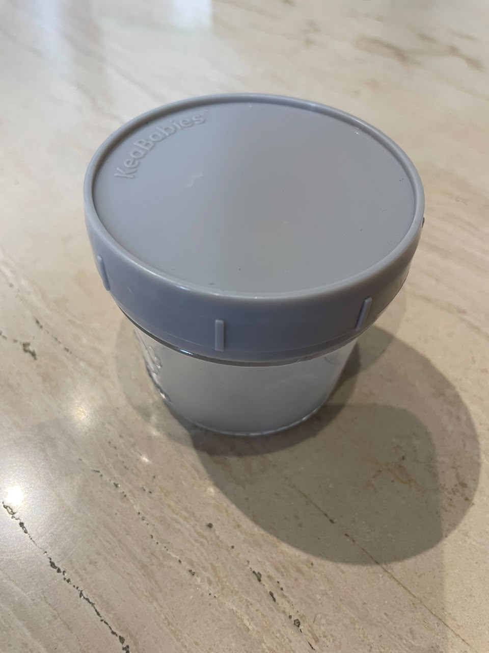 Recipientes de Vidrio para almacenar comida de bebés