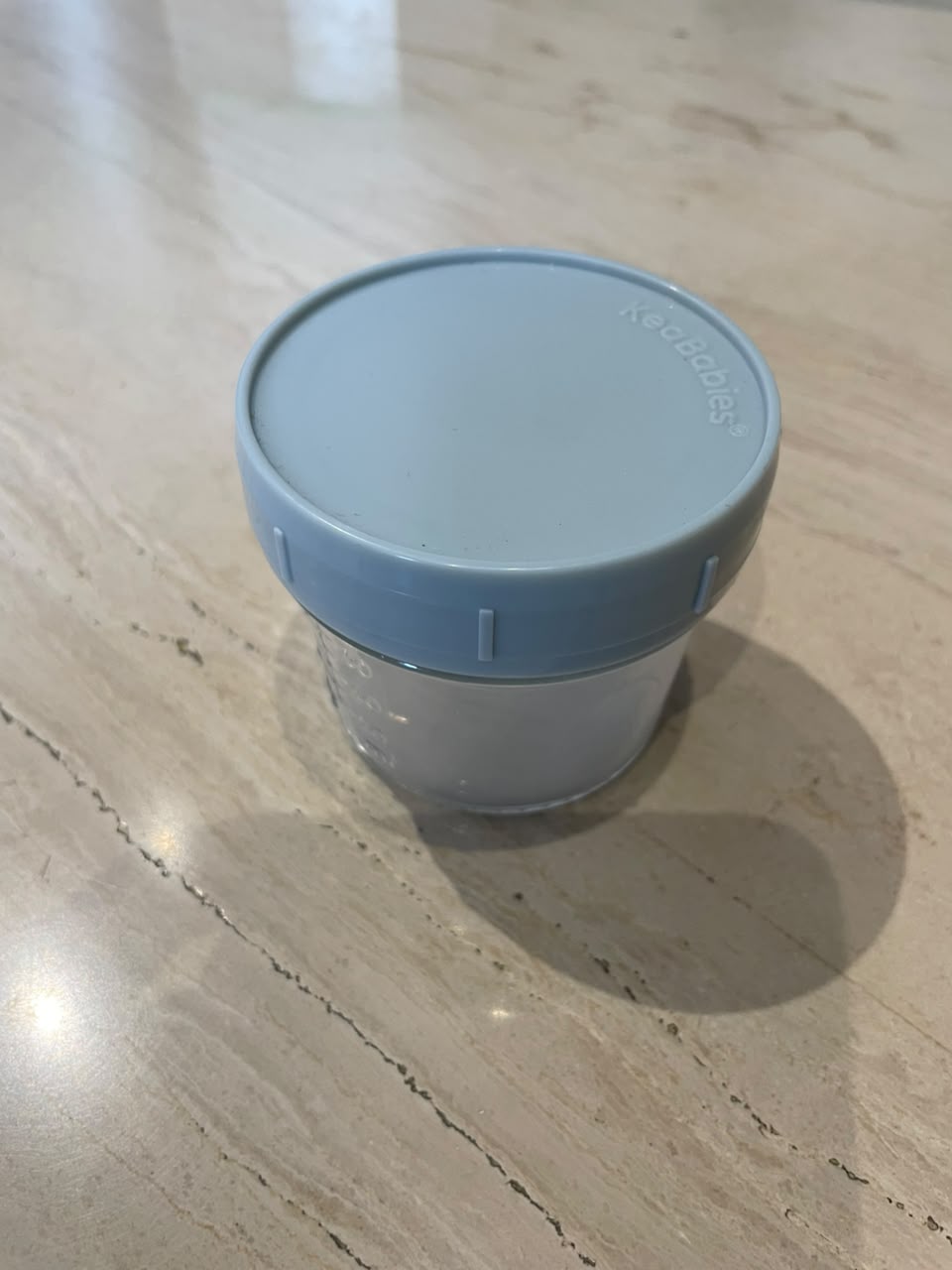 Recipientes de Vidrio para almacenar comida de bebés