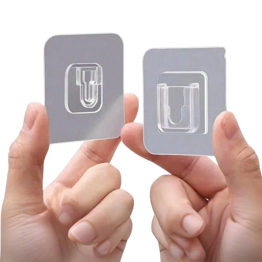 Ganchos Adhesivos Clips Hembra y Macho