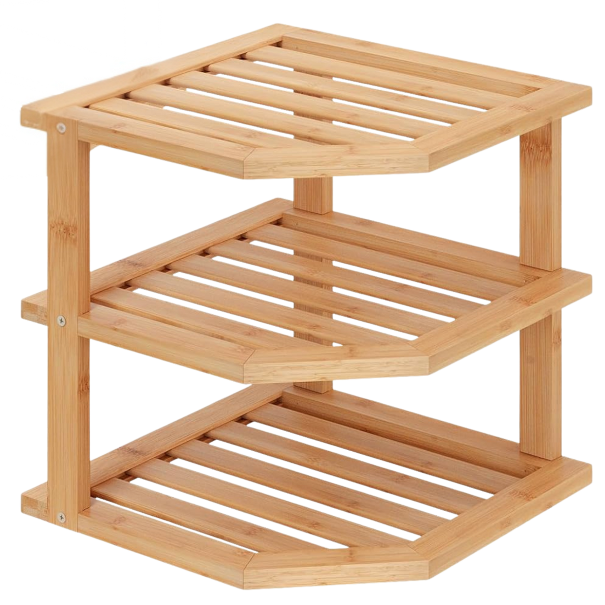 Estante Esquinero de Bambú (Vertorgan)