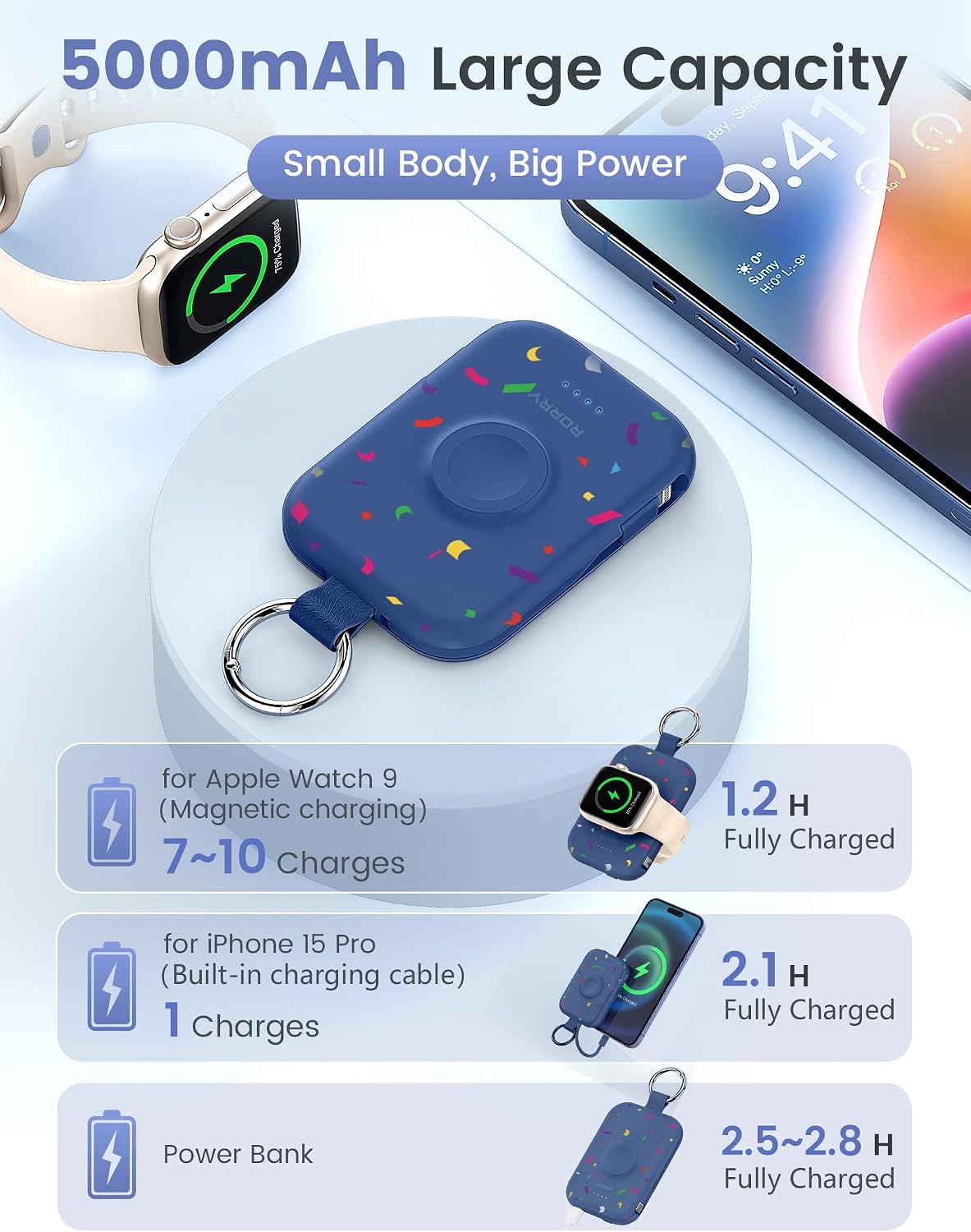 Power Bank o Batería Portátil 5000mAh